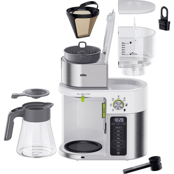 Braun MultiServe 10Cup Certified Coffee Maker with Internal Water